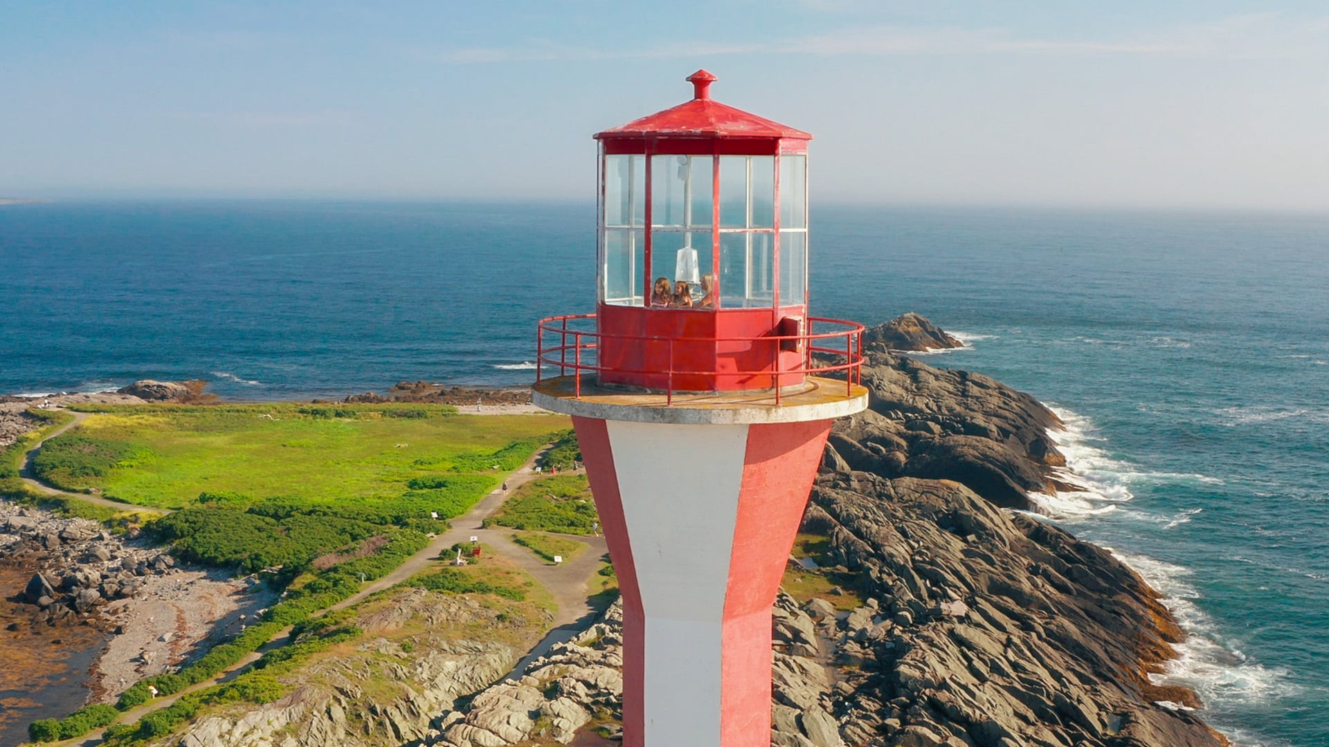 Scenic Nova Scotia waterfront tourism destination